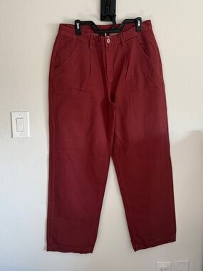 Free People Chino straight leg pants